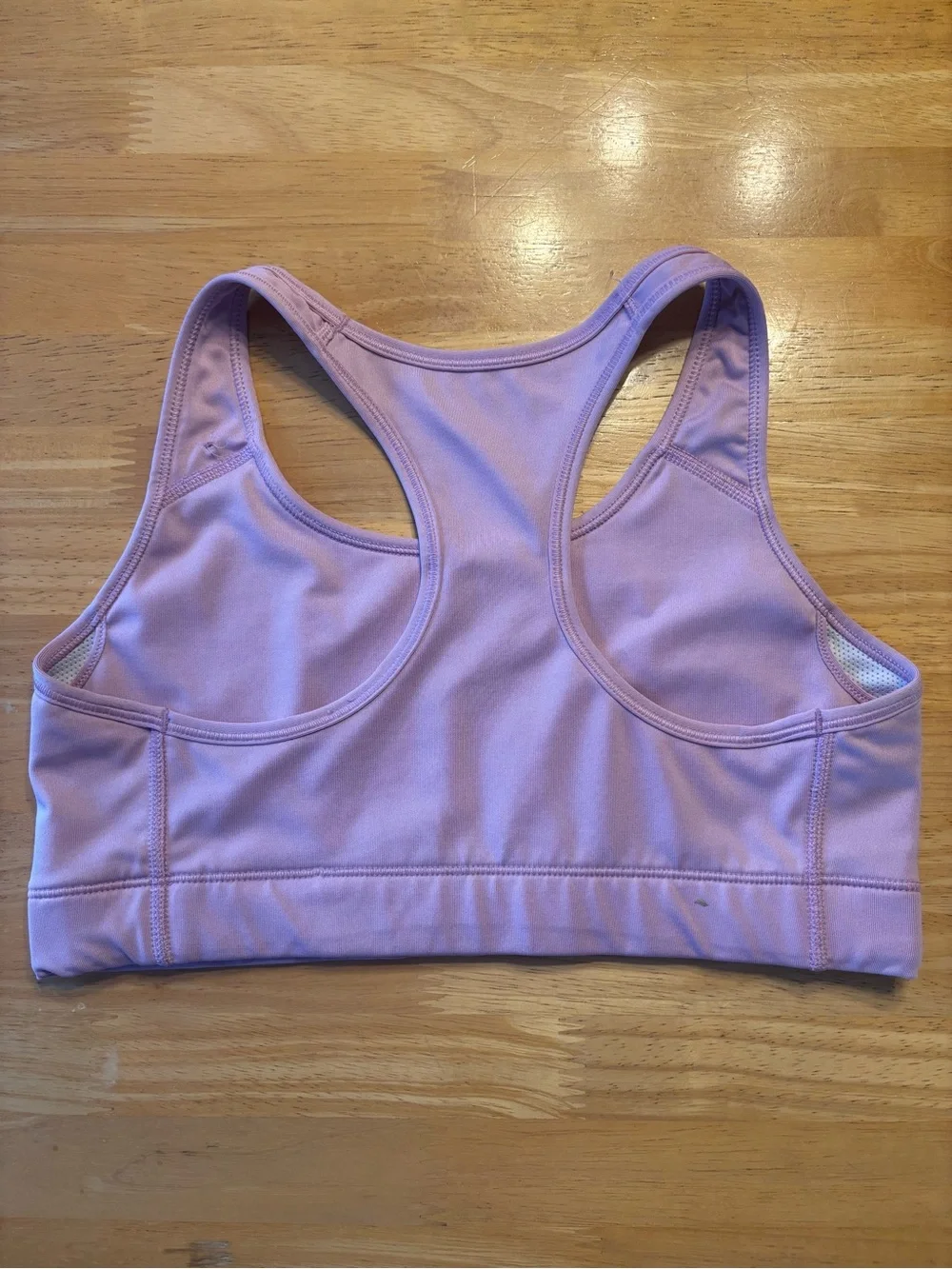 Nike Dri-Fit Sports Bra - Light Pink/Purple, Size Medium